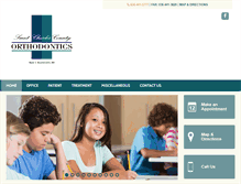 Tablet Screenshot of morrellorthodontics.com